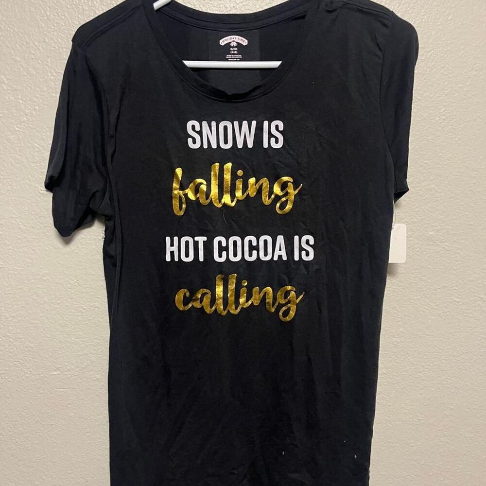 Unbranded Women's Black T-shirt